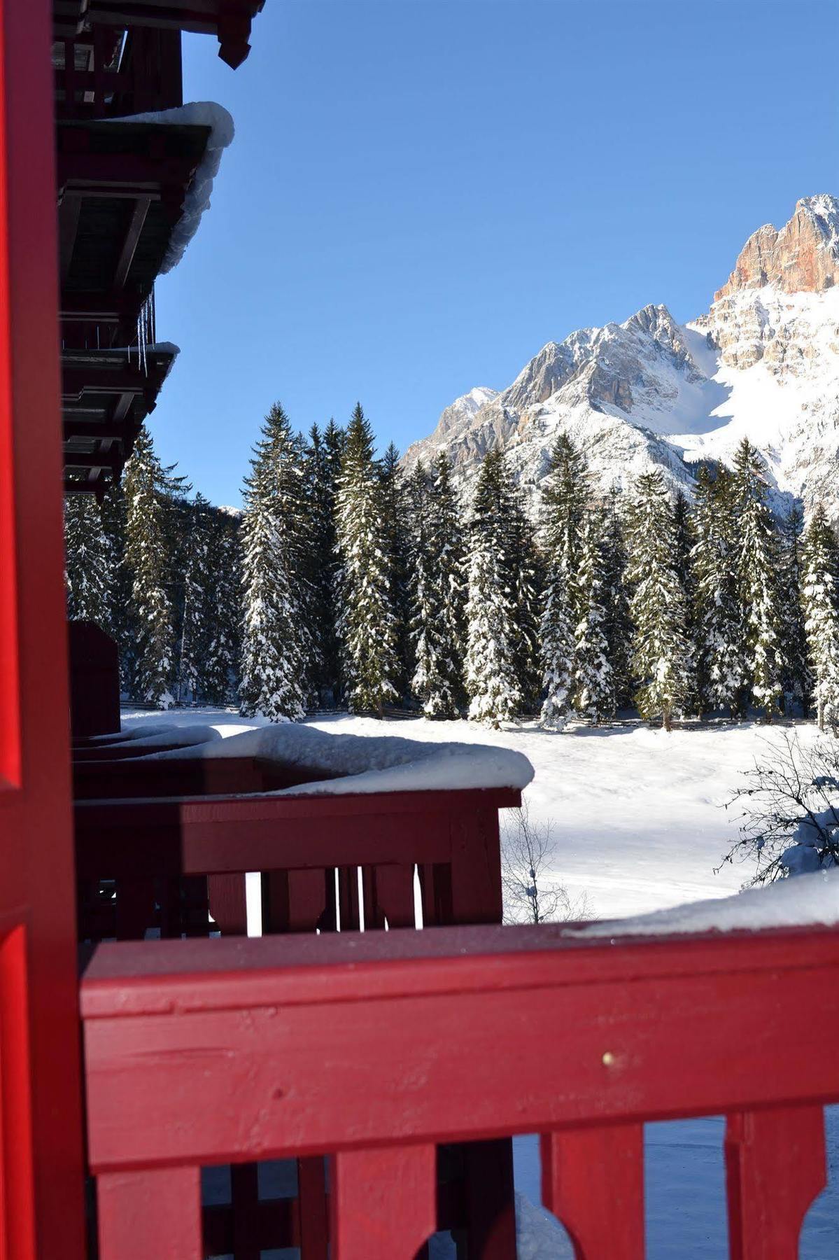 Hotel Croda Rossa Carbonin Luaran gambar